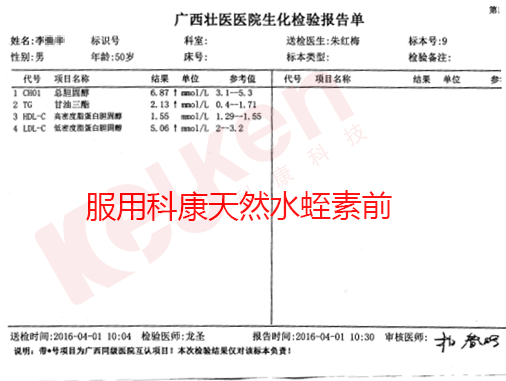 水蛭素、血脂、頸動脈斑塊